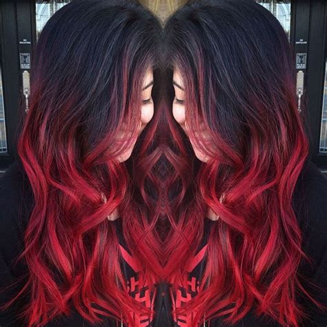 Who Else Is In Love With This Red I Used All Pravana To Achieve