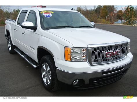 2012 Summit White Gmc Sierra 1500 Slt Crew Cab 88104547 Photo 19