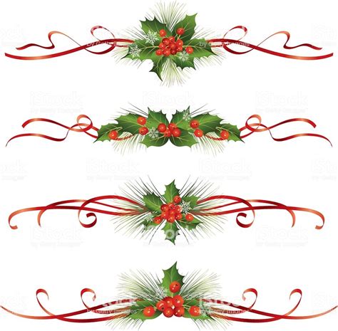 Divider Clipart Holly Divider Holly Transparent Free For Download On