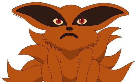 Pup Kurama Nine Tailed Fox Naruto By Dennismennis13 On