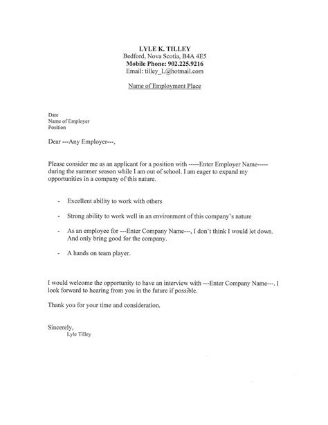 How To Write A Cover Letter Snoadvertising