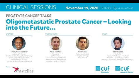 Prostate Cancer Talks Oligometastatic Prostate Cancer Looking Into The Future Youtube