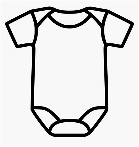 Baby Bodysuit Baby Clothes Drawing Png Transparent Png Kindpng