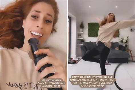 stacey solomon hits back at troll after she s cruelly branded ugly and irritating the irish sun