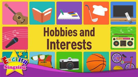 Kids Vocabulary Hobbies And Interests What Do You Like Doing