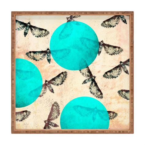 Elisabeth Fredriksson Moths Square Tray Deny Designs Home Accessories