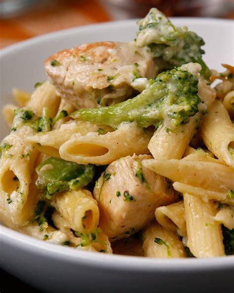 Chicken And Broccoli Alfredo Pasta Dishes Healthy