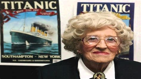 Interview With The Last Titanic Survivor Millvina Dean 1912 2009