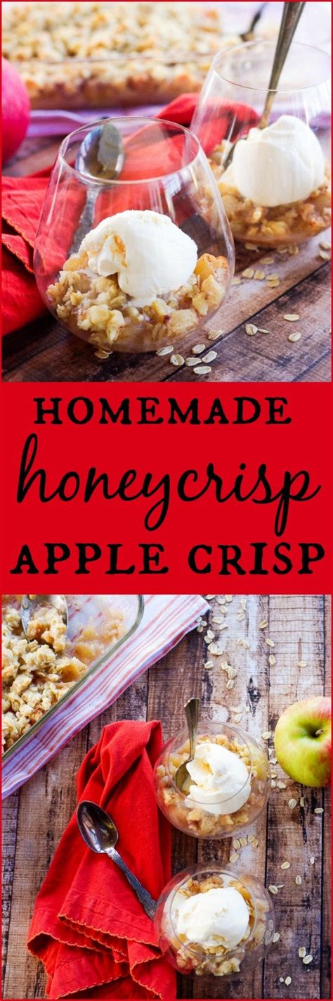 This honeycrisp apple bread recipe makes 2 loaves, and i typically freeze one, or give it away. Honeycrisp Apple Crisp (Honeycrisp Apple Recipe) - Home ...