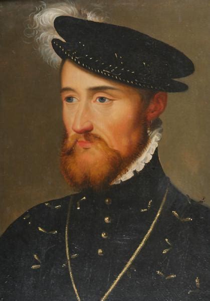 François Clouet Portrait Of A French Nobleman Mutualart