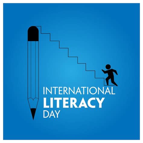 Premium Vector International Literacy Day
