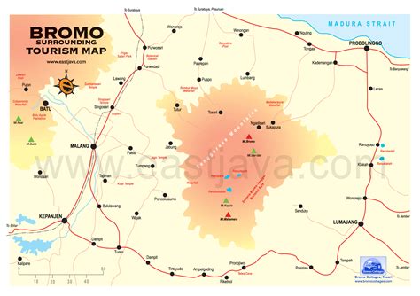 Download Here Bromo Map Bromo Mountain Map Bromo Tourism Map