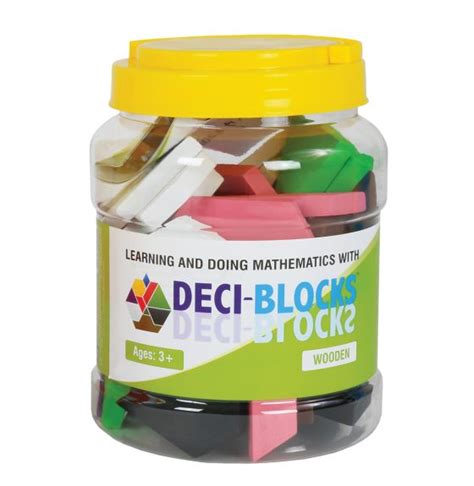 Deci-Blocks™ Set in a Plastic Container with Tasks - Spectrum Nasco ...