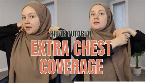 stylish chiffon hijab tutorial my favorite way to style a chiffon hijab with extra chest