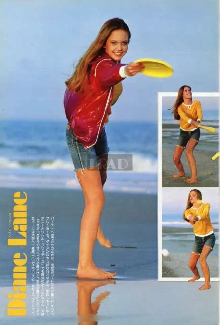 Diane Lane Leggy Barefoot On Beach 1980 Jpn Picture Clipping 2 Sheets Ua V £6 05 Picclick Uk