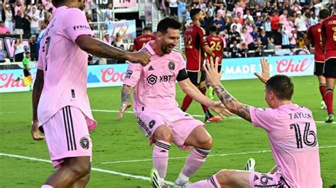 Lionel Messi Scores Two Goals Assist Inter Miami To 4 0 Win Over
