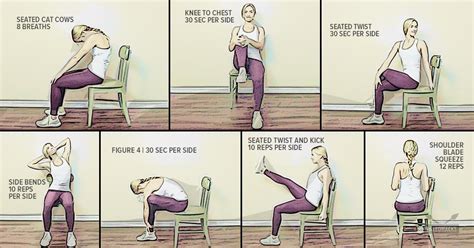 If your chair and desk don't fit your body or support good posture. 7 Feel-Good Chair Exercises to Relieve Lower Back Pain
