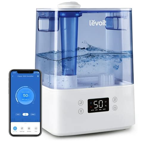 Levoit Cool Mist Humidifier For Room Smart Top Fill For Large Rooms