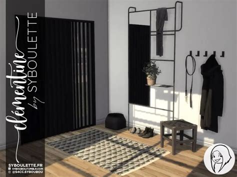 Clementine Hallway Cc Sims 4 Syboulette Custom Content For The Sims 4