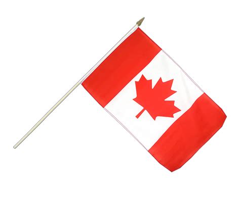 Hand Waving Flag Canada 12x18 Royal Flags