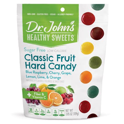 Classic Fruits Xylitol Hard Candies Dr Johns Healthy Sweets