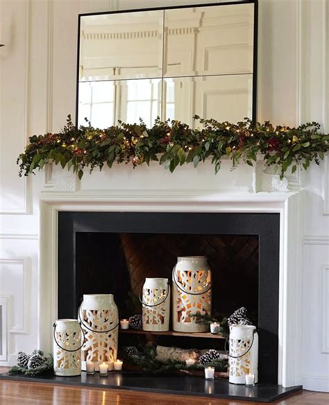 Professional Tips For Decorating Your Holiday Mantel Pottery Barn