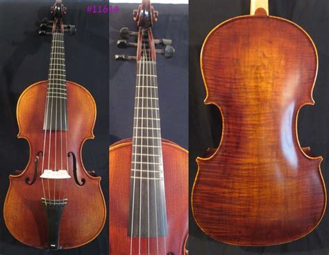 Higher Rib 5 String Viola 18 Sideling Frets Violabig Resonant Sound