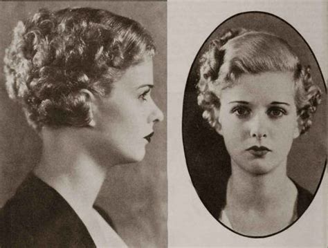 1930 Hollywood Beauty Tricks Oct 1932 1930s Hair Vintage