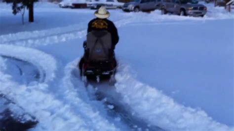 Best Snowplow Wheelchair Video Youtube