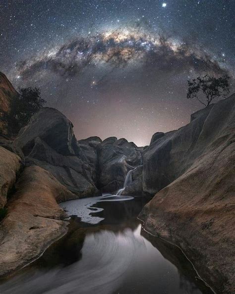 Milkyway From Mannum Waterfalls Australia 📷 By Blntpencil