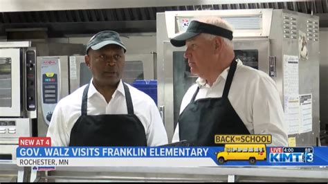 Mn Gov Walz Visits Franklin Elementary School Youtube