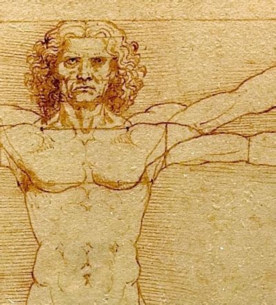 Details of Vitruvian Man, 1492, by Leonardo da Vin... - Tumbex