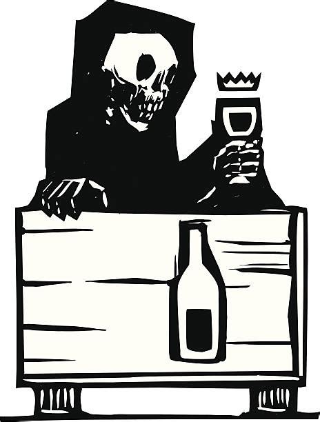 Skeleton Drinking Illustrations Royalty Free Vector Graphics And Clip
