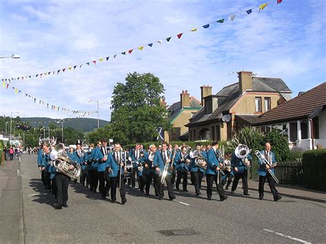 St Ronans Silver Band © Walter Baxter Geograph Britain And Ireland