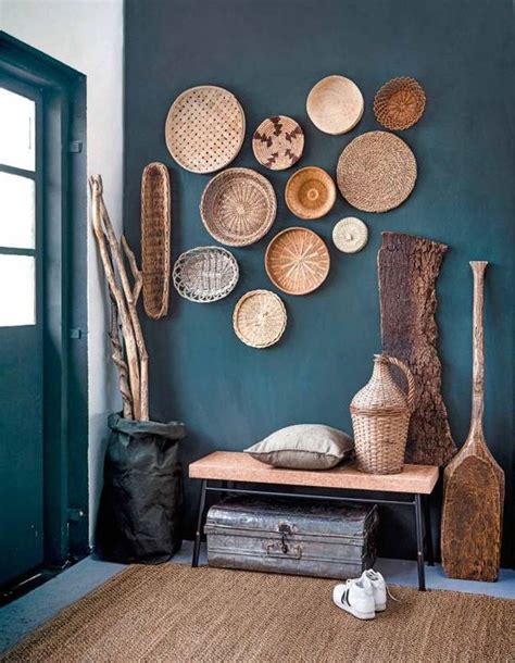 When decorating with baskets, balis likes to maintain some consistency throughout a room. 20 Wall Basket Ideas For Eye-Catchy Wall Décor - Shelterness