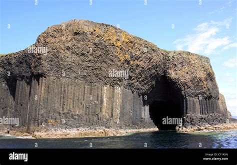 Fingals Cave Basalt Island Staffa Inner Hebrides Island Scotland