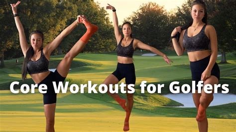 Golf Core Exercises To Hit It Farther Youtube