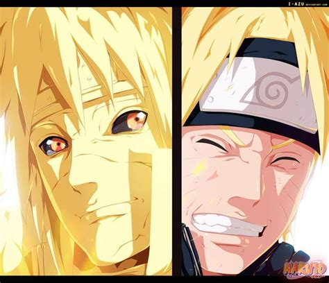 Naruto 644 Father And Son By I Azu On Deviantart Naruto Pictures