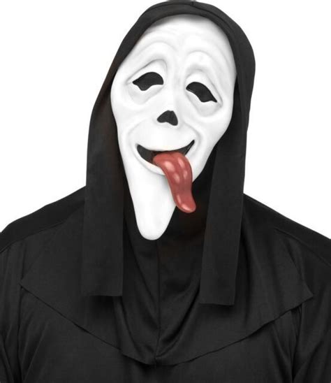 Mens Wassup Scary Movie Mask Film Halloween Scream Horror Fancy Dress