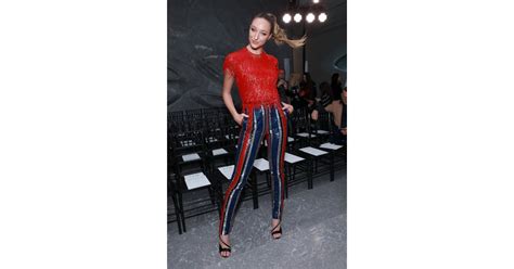 Ava Michelle At The Naeem Khan Fall 2020 Show The Best Celebrity