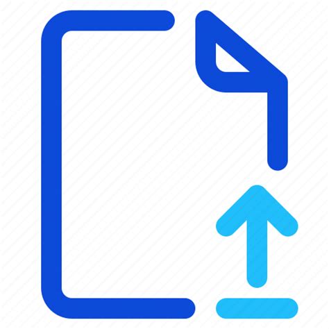 Document File Upload Icon Download On Iconfinder
