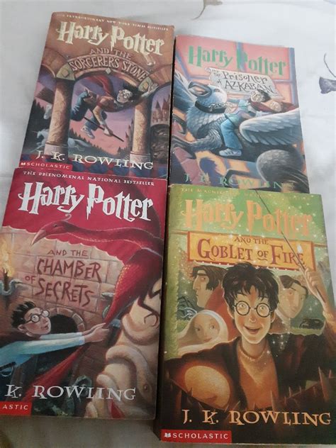 Harry Potter Scholastic 1 4 On Carousell