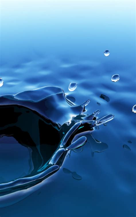 Free Download Blue Water Drop Wallpapers Hd Wallpapers 2560x1600 For