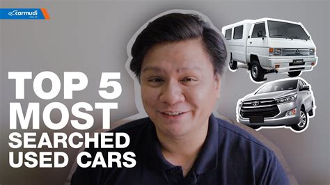 Top 5 Most Searched Used Cars Carmudi Philippines Youtube