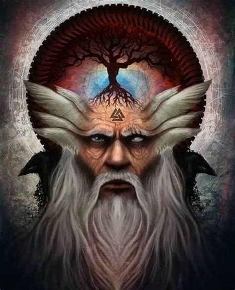 Odin The All Father Norse Pagan Norse Norse Mythology