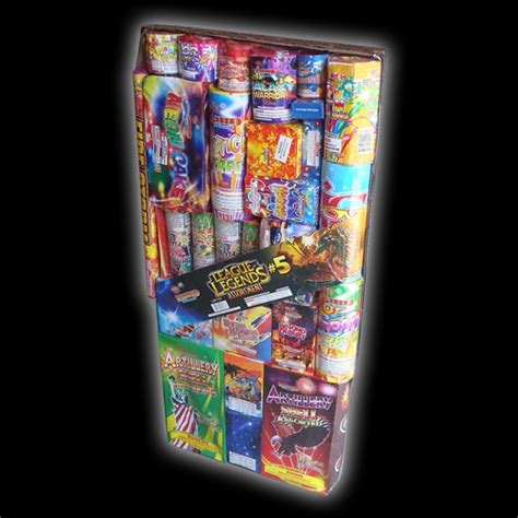 League Of Legends 5 Fireworks Assortment Legend