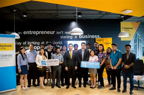Maybank kim eng is known as maybank investment bank in malaysia, kim eng securities in hong kong and india, maybank atr kim eng in the philippines and maybank kim eng in singapore, thailand, indonesia, vietnam, great britain and united states of america. Stamford signs MOU with Maybank Kim Eng (Thailand) | STIU ...