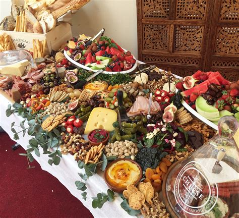 Rustic Grazing Board Party Food Appetizers Grazing Tables Fruit
