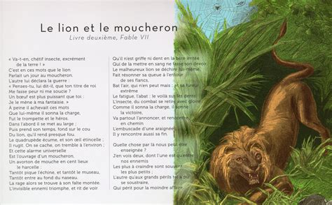Le lion et le moucheron Jean De La Fontaine+Savoir vieillir