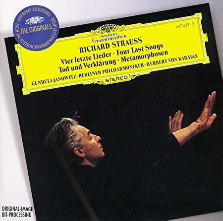 Amazon Co Jp Strauss Four Last Songs Karajan Berlin Philharmonic